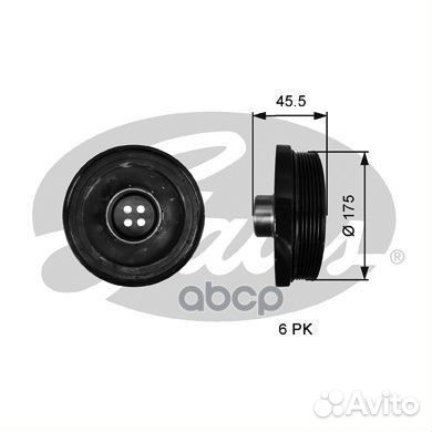 Демпфер коленчатого вала DriveAlign TVD1136 Gates