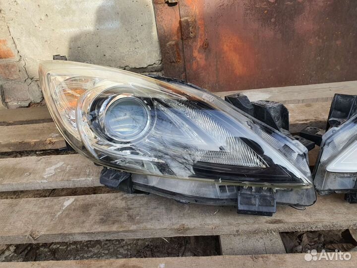 Фары mazda 3 bl 2012 г ксенон оригинал
