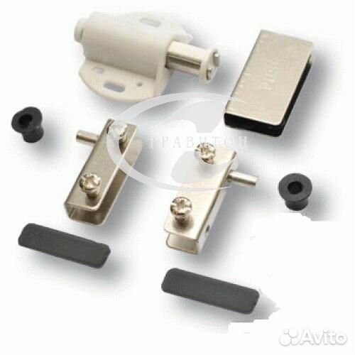 Петли комплект для 1 стеклянной двери с лифтом хр