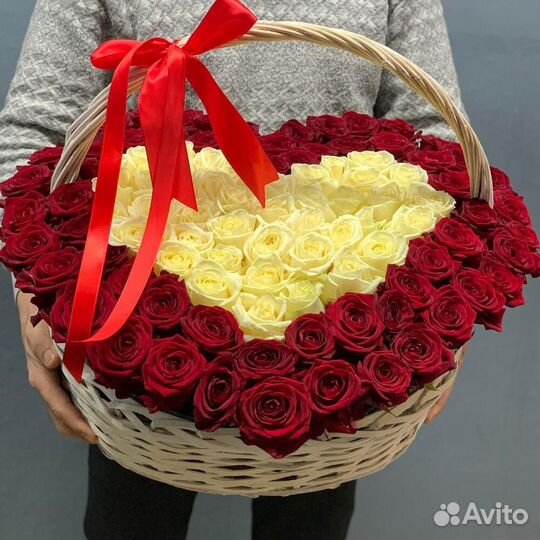101 Роза с доставкой