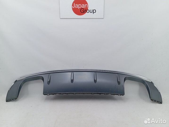 Накладка на бампер задняя Audi S3 8V 2013-2016