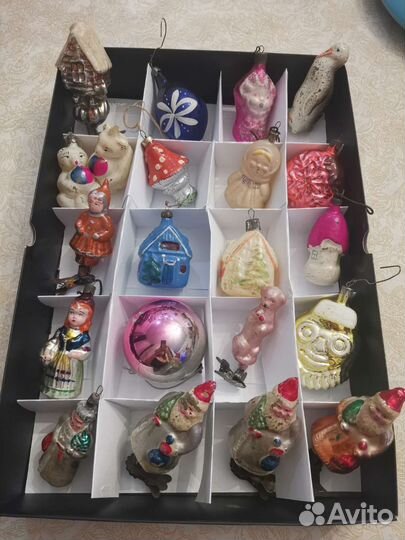 Елочные игрушки СССР