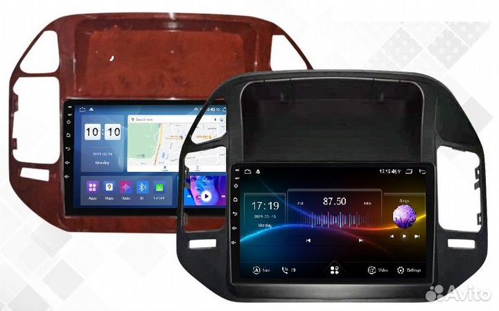 Магнитола Mitsubishi Pajero 1997-2011 Android