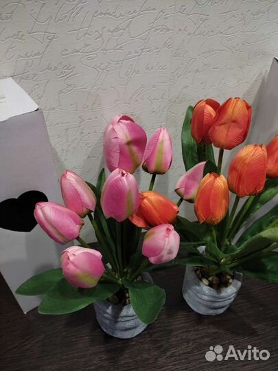 Тюльпаны как настоящие