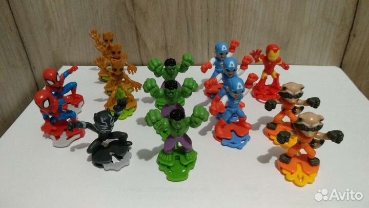 Киндер игрушки мелкие фигурки