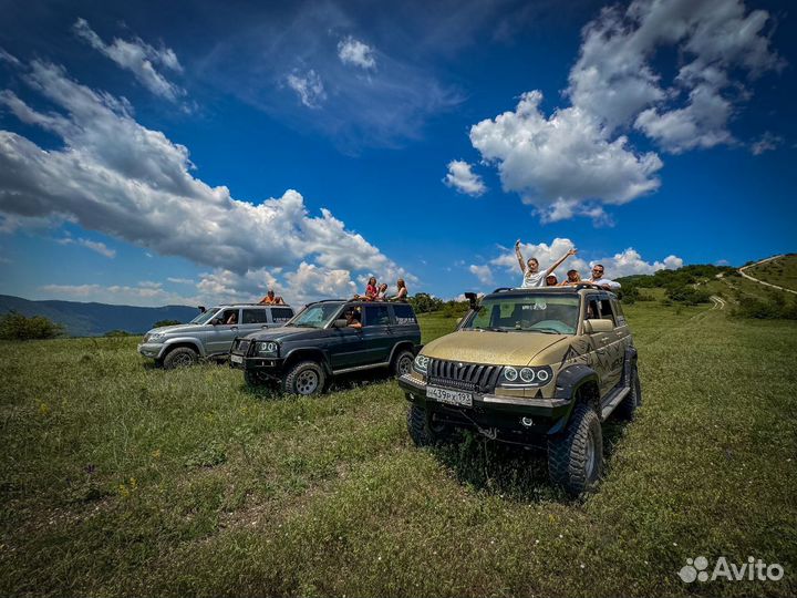 Джипинг Геленджик, грозовые ворота, водопады