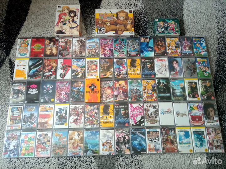 Большая коллекция редких игр и лимиток для PSP