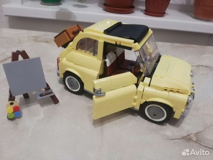 Конструктор аналог Лего Fiat 500