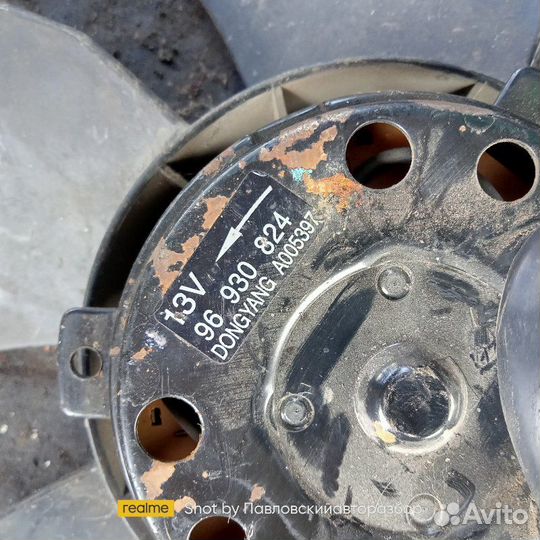 Вентилятор Daewoo Gentra