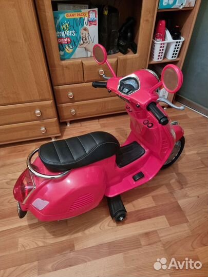 Детский мотоцикл с зарядным устройством