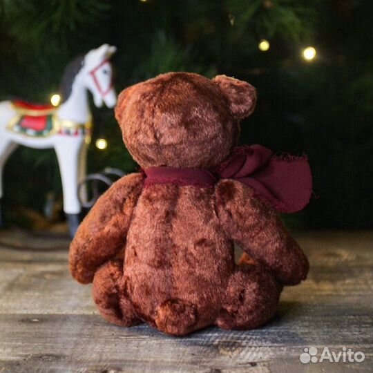 Советский плюшевый мишка тедди ручной работы