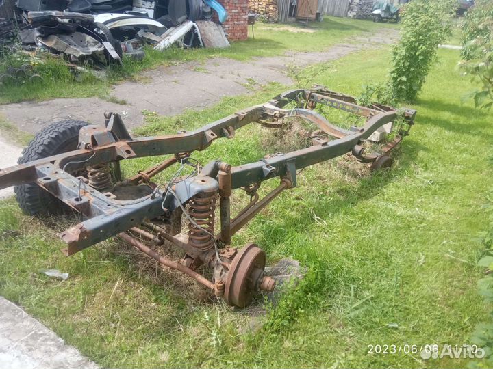 Рама с мостами для УАЗ-469