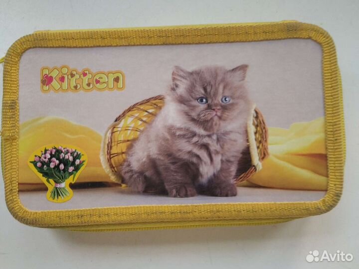 Пенал школьный для девочки