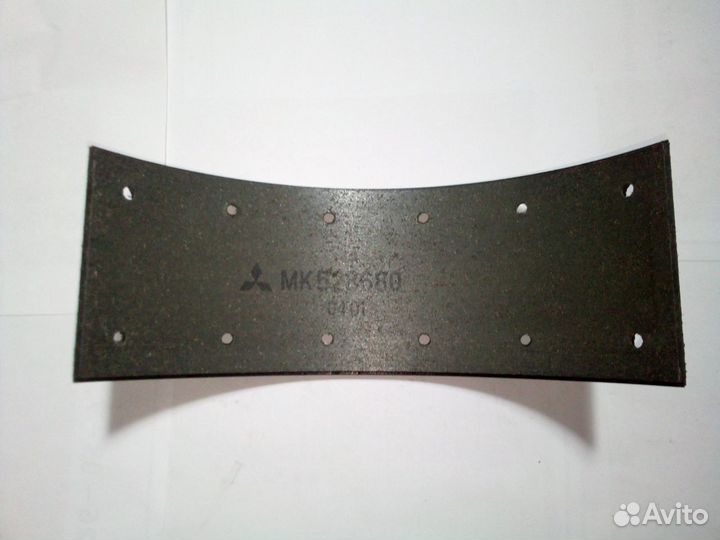 Накладка тормозной колодки перед