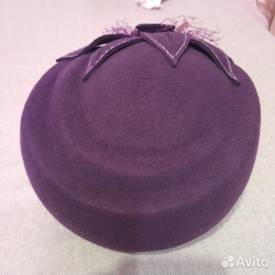 Шляпа фетровая женская