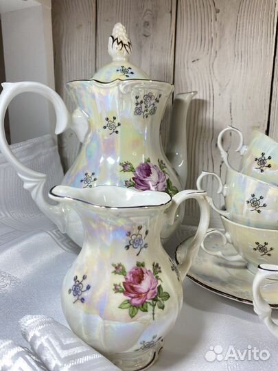 Сервиз чайный «Майсейская Роза» ГДР