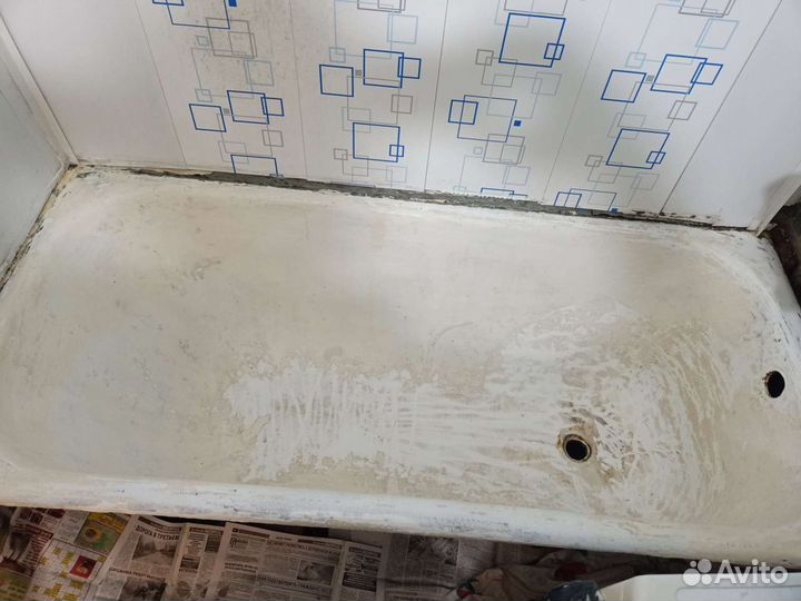 Реставрация ванн жидким акрилом премиум