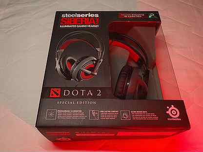 Игровые наушники Steelseries siberia v2 dota2