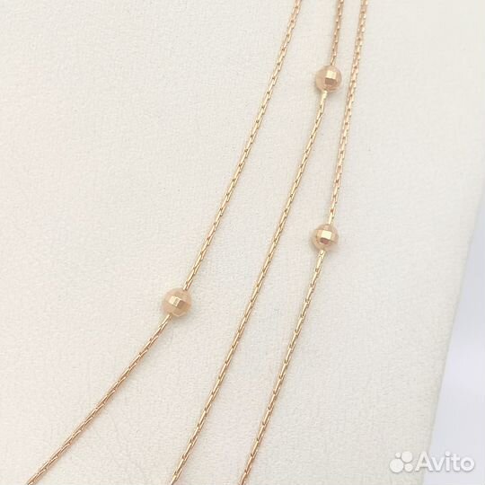 Золотое колье 585пр. вес: 7,94гр. длина: 38/46см