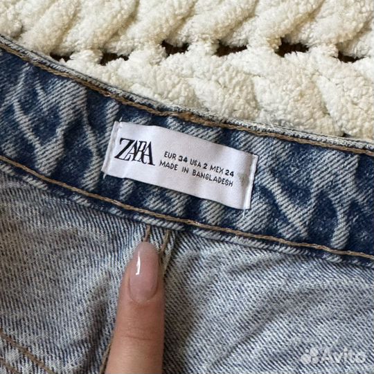 Шорты zara S джинсовые