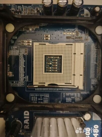 Материнская плата с куллером с советом для intel