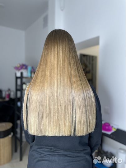 Кератиновое выпрямление