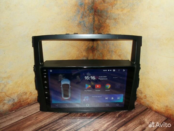 Магнитола mitsubishi pajero 4 Android WiFi