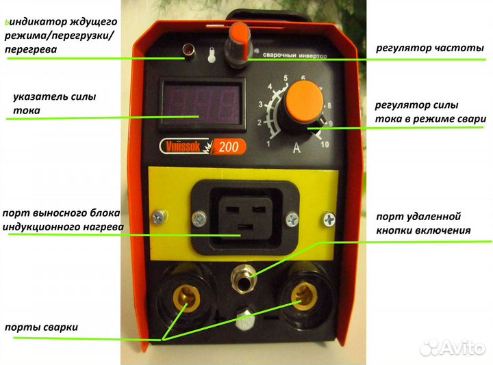 Индукционный нагреватель, 2 в 1, Универсал-5