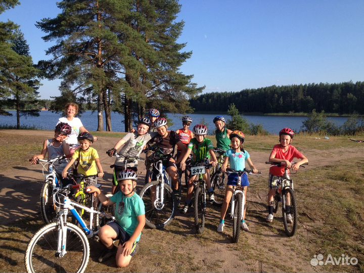 Секция велоспорта, занятия с детьми