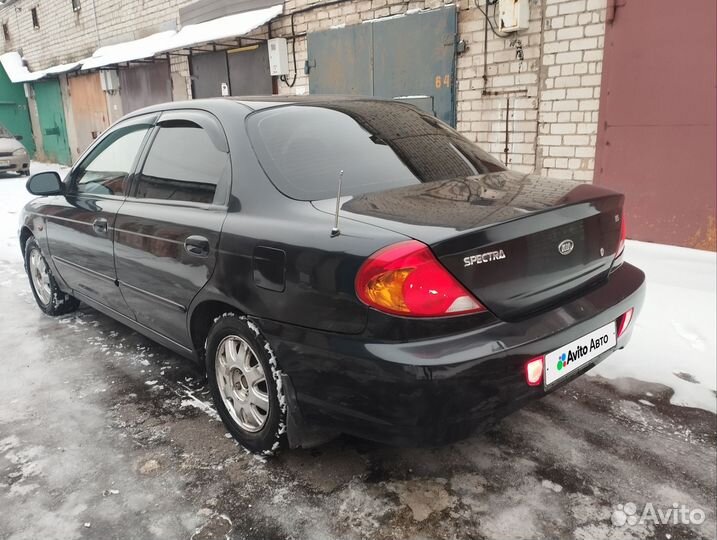 Kia Spectra 1.6 МТ, 2006, 254 000 км