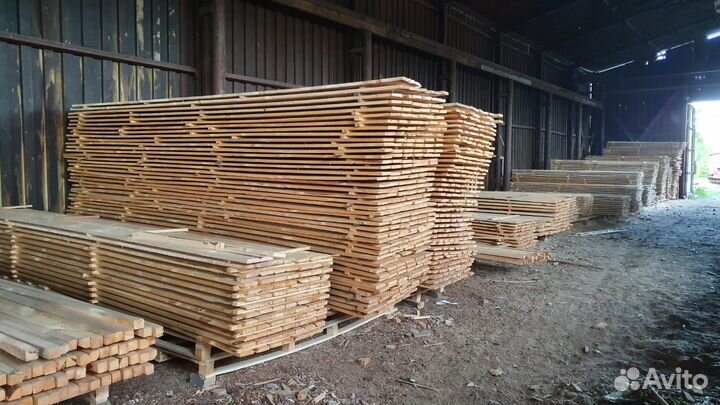 Доска обрезная - рейка, брус