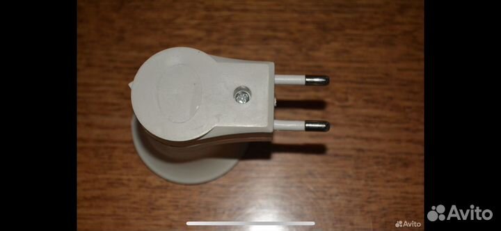 Патрон с вилкой и выключателем