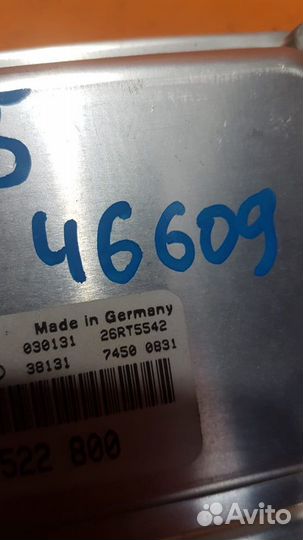 Блок управления двигателем на BMW X5 E53