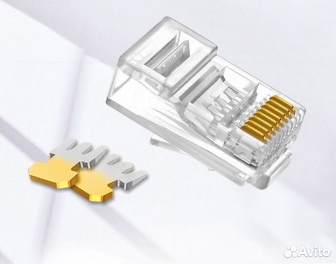 Коннектор RJ-45 Hikvision 8p8c 5cat (упак.:100шт)