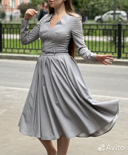 Платье с пышной юбкой на выпускной