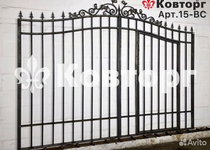 Кованые ворота
