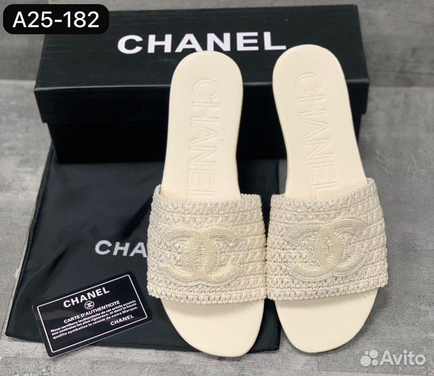 Шлепки chanel О25