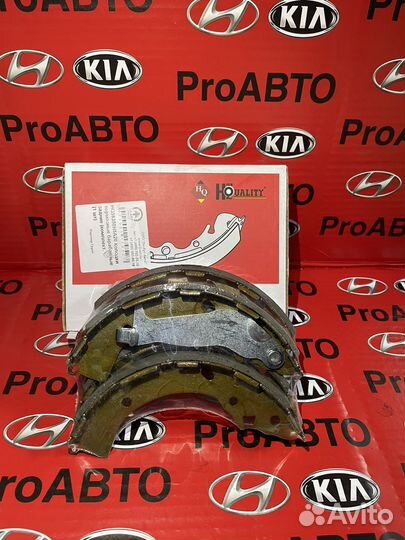 Тормозные колодки задние на solaris-2 киа рио-4