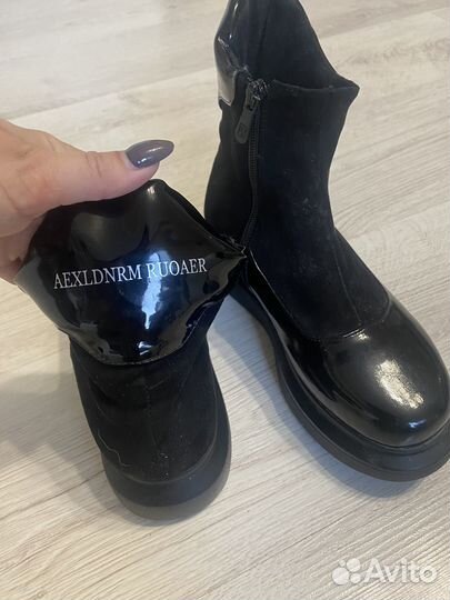 Полусапожки зимние 35-36