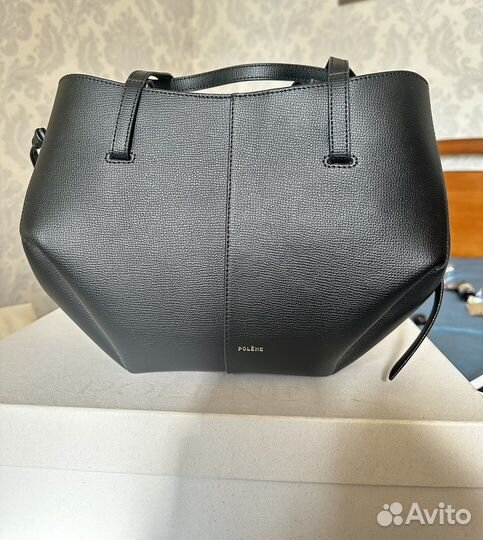 Сумка Polene Cyme Mini черная