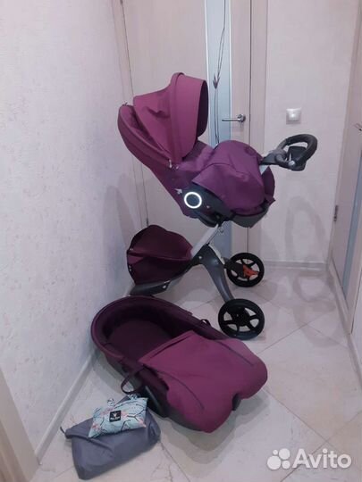 Коляска stokke xplory v5 2 в 1