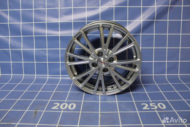 Диск K&K 6x16х4x100 ET37 D60,1 (KC879)