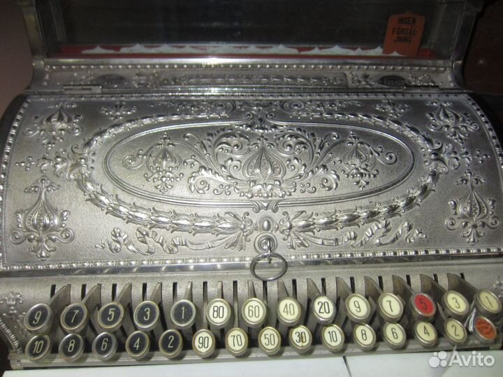 Антикварный кассовый аппарат, 1900-е годы