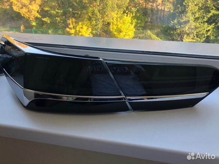 Camry 70 Стоп сигналы стиль Lexus дымчатые E4AE7