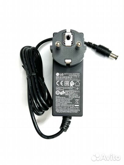 Блок питания для монитора LG 19V 3.42A (6,5 x 4,5)