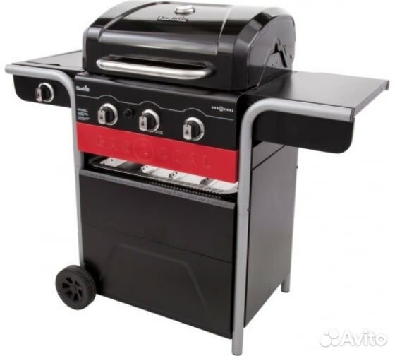 Угольный + Газовый гриль Char-Broil Gas2Coal Hybri