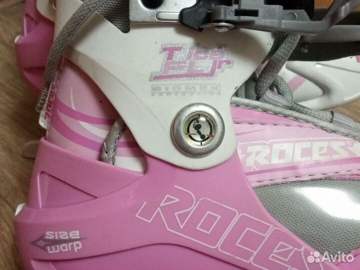 Коньки детские раздвижные р.30-35