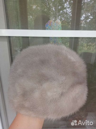 Шапка норковая женская