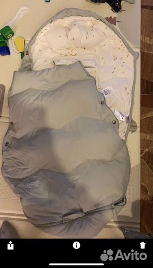 Зимний конверт в коляску Voksi