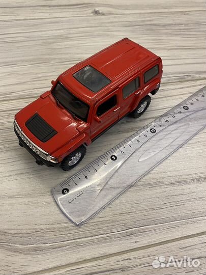 Модель hummer h3 welly